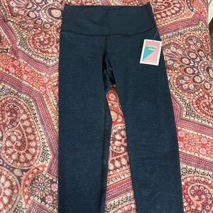 FLEO - Super High Legging - High Rise - Iris Black - L - NWT